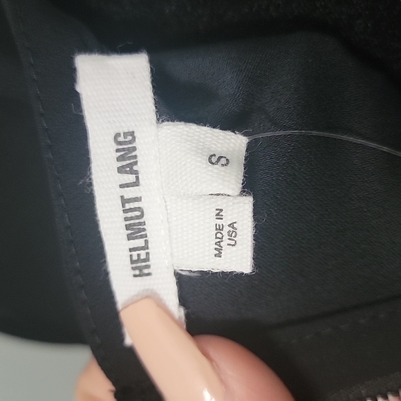 NWT Helmut Lang silky edgy tunic top - Picture 6 of 10